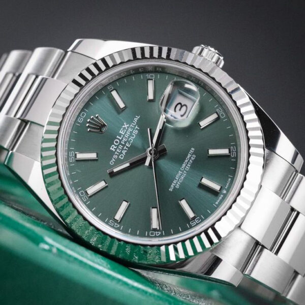 Rolex Datejust 41 Green Dial Watch
